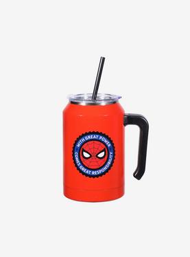 Marvel Spider-Man Face Stainless Steel Travel Cup, , hi-res